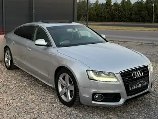 Audi A5 2010 г., сив – снимка 3