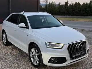 Audi Q3 2013 г., бял – снимка 3