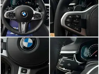 BMW 530 2019 г., черен – снимка 11
