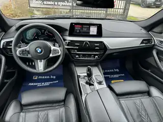 BMW 530 2019 г., черен – снимка 9